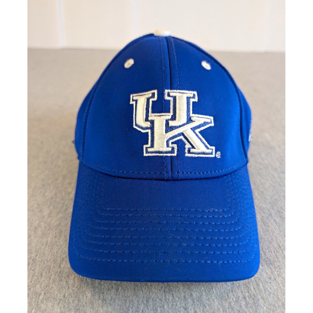 The Game Kentucky Wildcats Flexfit Cap Hat One Size Blue/White